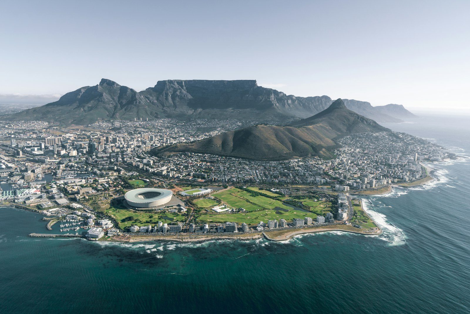 Africa skyline